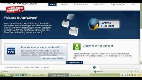 how to upload a file at rapidshare full version!!.avi