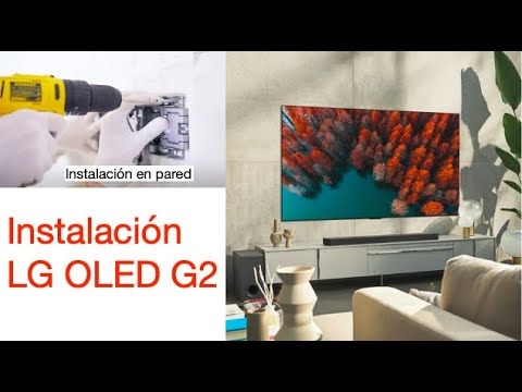 LG Servicio - Televisor - Instalación en pared G2 
