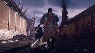 Nioh 3 | Bug – I somehow got to see the world loading briefly?