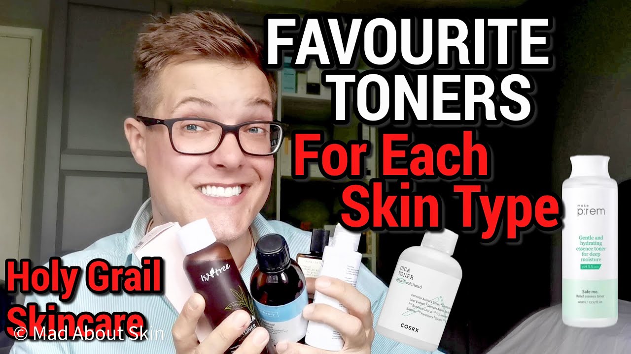 TONERS - The Best Drugstore Toners / For Every Type - YouTube