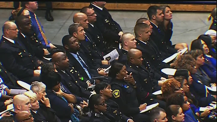 Cincinnati Police Officer Sonny Kim Funeral: FOP P...