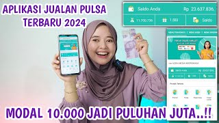 MODAL 10 RIBU JADI PULUHAN JUTA..!! REKOMENDASI APLIKASI JUALAN PULSA TERMURAH 2024 screenshot 2