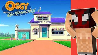 I Went To Oggy House in Minecraft | Oggy and the cockroaches 😱