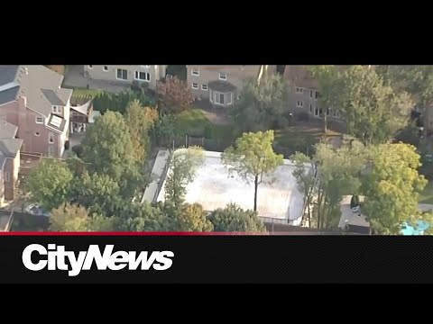 Backyard ice rink