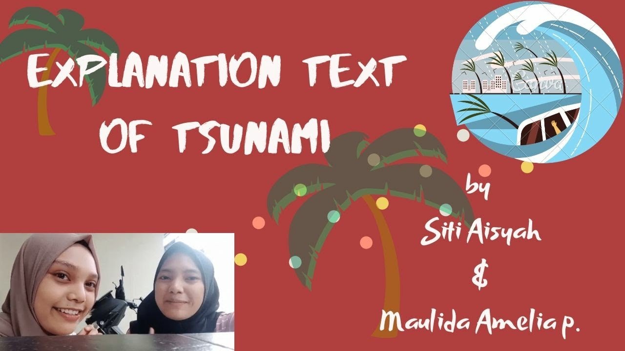 school assignment on tsunami