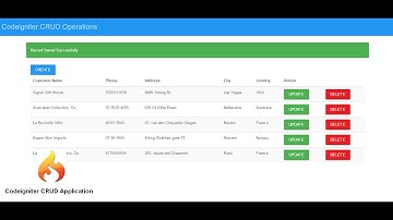 Codeigniter CRUD Application - Creating Input Form using Bootstrap
