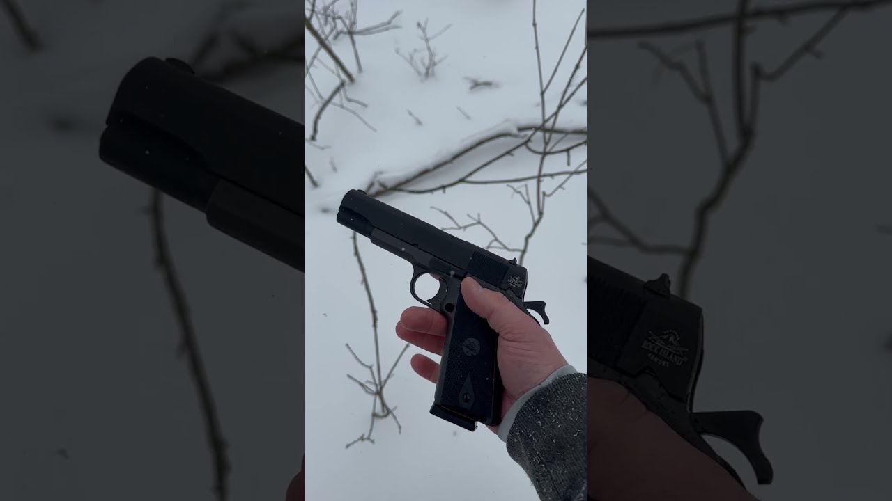 Rock Island Armory 1911 GI Entry RockIslandArmory RIA 45Auto Browning TargetShooting