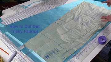 J Stern Designs l  How to Cut Out Tricky Fabrics