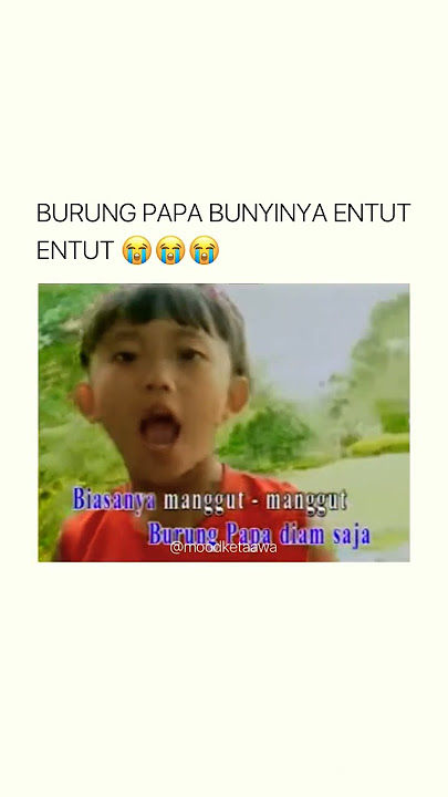 Pa-pa pa Coba Lihat Burung Papa Diam Saja 🙏🤣 #shortsvideo #shorts #laguanak #jadul