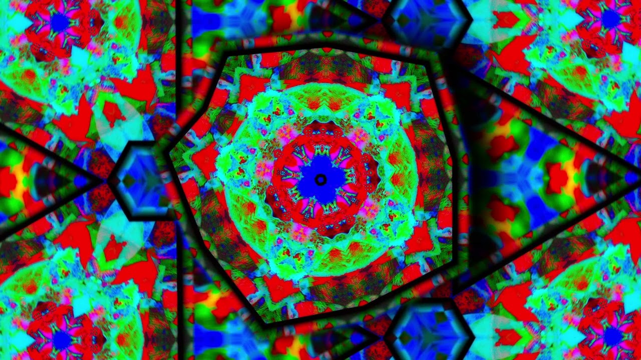 Slow Morphing Kaleidoscope | Hypnotic Colorful Visuals for Relaxation & Meditation