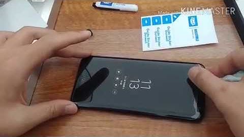 Hướng dẫn dán kính cường lực Full Keo Nước UV Galalaxy Not 8, S9, S9 Plus, S8, S8 PLus