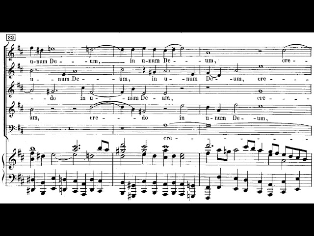 Bach - Messe en si:Credo in unum Deum et Patrem omnipotentem : Ch & Orch Collegium Vocale / P.Herreweghe