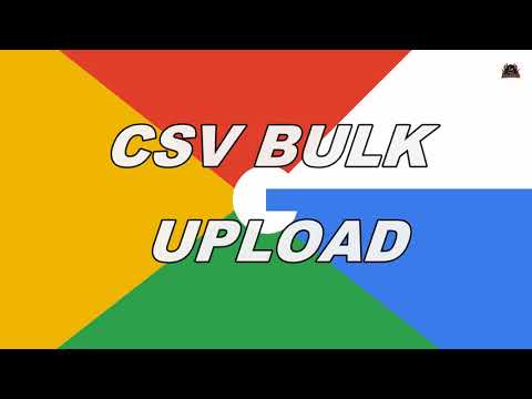 GSuite Bulk User создание с использованием CSV