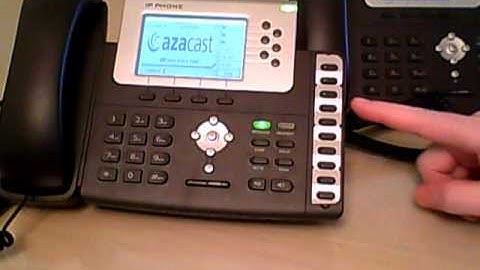 A1 HD High Def Phone - Whose extension is Busy - Speed Dial and BLF