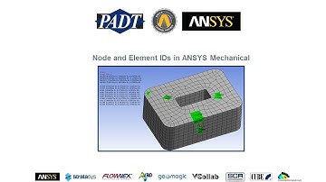 Focus Video Tips: Nodal and Element IDs in ANSYS Mechanical