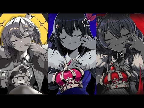 KING – ときのそら & ワトソン・アメリア & アユンダ・リス 重ねてみた
