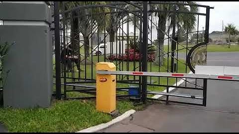 CANCELA AUTOMÁTICA PPA E MOTOR DE PORTÃO AUTOMÁTICO COM LAÇO INDUTIVO TOP🦾🦾