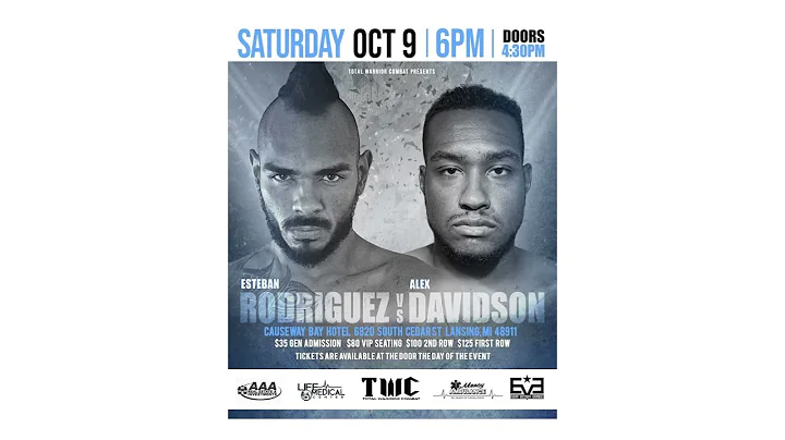TWC Oct 9 2021 ESTEBAN RODRIGUEZ VS ALEX DAVIDSON ...