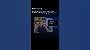 Google DeepMind Unveils “SignGemma” – AI That Converts Sign Language into Spoken Text #ai #deepmind