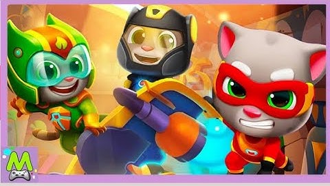 Talking Tom Hero Dash - Tom - 3 x Gameplay Android and IOS