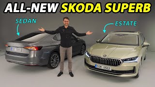 all-new Skoda Superb REVIEW 2024 Estate (Combi) vs Hatch (Sedan)