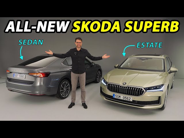 all-new Skoda Superb REVIEW 2024 Estate (Combi) vs Hatch (Sedan) 