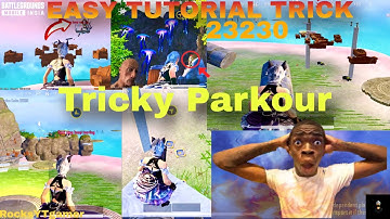 BGMI HOW TO COMPLETE TRICKY PARKOUR / ⚡️TRICK IN BGMI BAST WOW MODE VERY EASY PARKOUR (23230)