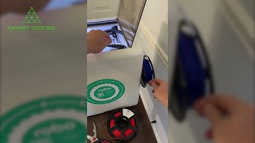 How Easy is it to Change Filament in a Robo 3D E4 Printer? It