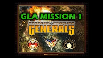 Command and Conquer Generals - GLA Campaign - Mission 1 Operation: Black Rain