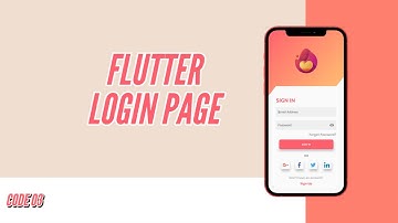 Flutter Login Page - Flutter UI - Speed Code - Complex Designs using path - Code-03
