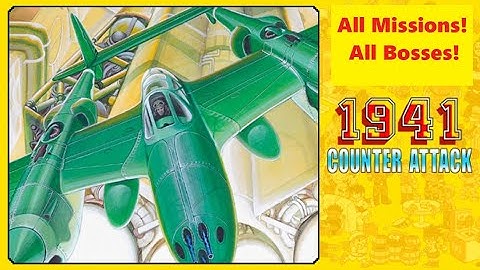 1941: Counter Attack - All Missions, Bosses, and Ending! Classic retro arcade games on MAME