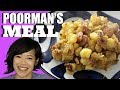 Clara's Great Depression POORMAN'S MEAL & Potato Peel Chips | HARD TIMES
