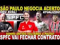 VAI FECHAR!!! SPFC AVANÇA POR PATO! DORIVAL JR DEU AVAL! VOLTA CONFIRMADA! AGIU RÁPIDO! P.HENRIQUE