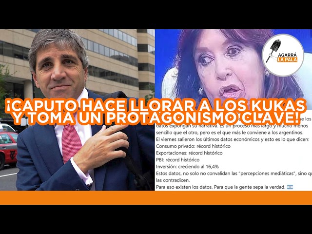 CAPUTO CRUZÓ A TODOS LOS PERIODISTAS KUKAS MEGA-OPERADORES Y LOS DEJÓ TOTALMENTE HUMILLADOS