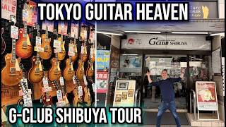 G-Club Shibuya Guitar Store Tour – One of the Coolest Guitar Shops in Tokyo