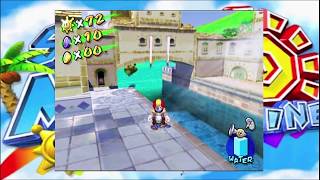 Super Mario Sunshine rocket storage glitch (test)