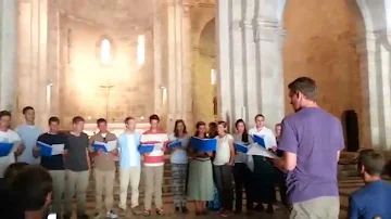 "Gethsemane" sung by BYU Jerusalem Students 2014 at St. Anne's Church, Jerusalem