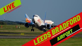 🔴Live Leeds Bradford Airport , Planespotting