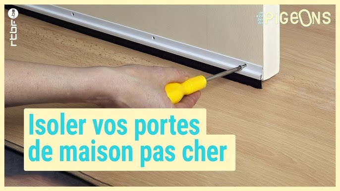 Apprendre à poser un bas de porte 