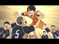 Karasuno team bonding best moments  season 3  haikyuu