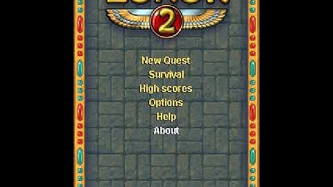 Luxor 2 Java Soundtrack: Main Menu with SEGA Genisis Soundfont