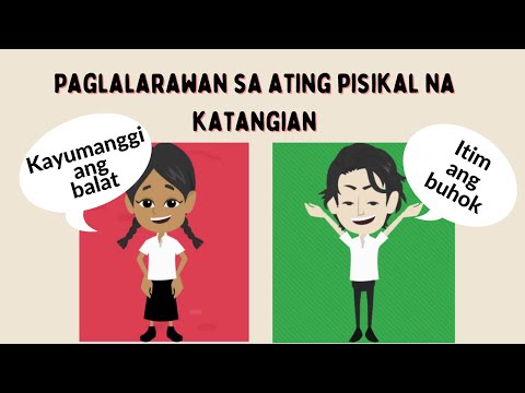 Educational Videos | Grade 1 | Araling Panlipunan | Paglalarawan sa ating pisikal na katangian