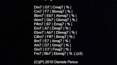 2-5-1 Two-Five-One in All Major Keys - DP
