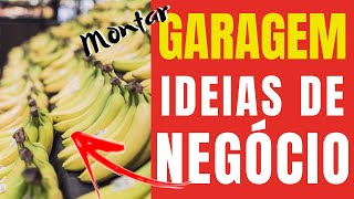 Ideia de Negócios Para Ganhar Dinheiro TRABALHAR EM CASA Na Sua Garagem