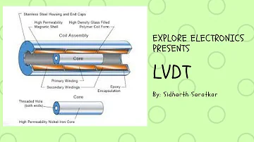 In this video we are talking about working of a LVDT that is linear variable differential transformer or linear variable displacement transformer.