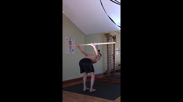 Shoulder Extension with Forward Fold