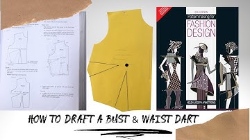 How to draft a waist and side dart pattern |#patternmaking #dartmanipulation |Helen Joseph Armstrong