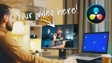 The EASIEST Way to REPLACE A SCREEN in DaVinci Resolve | Planar Tracker Tutorial