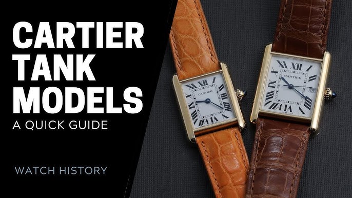 CARTIER Collection Review: Tank Louis, Santos, Panthere & Drive at