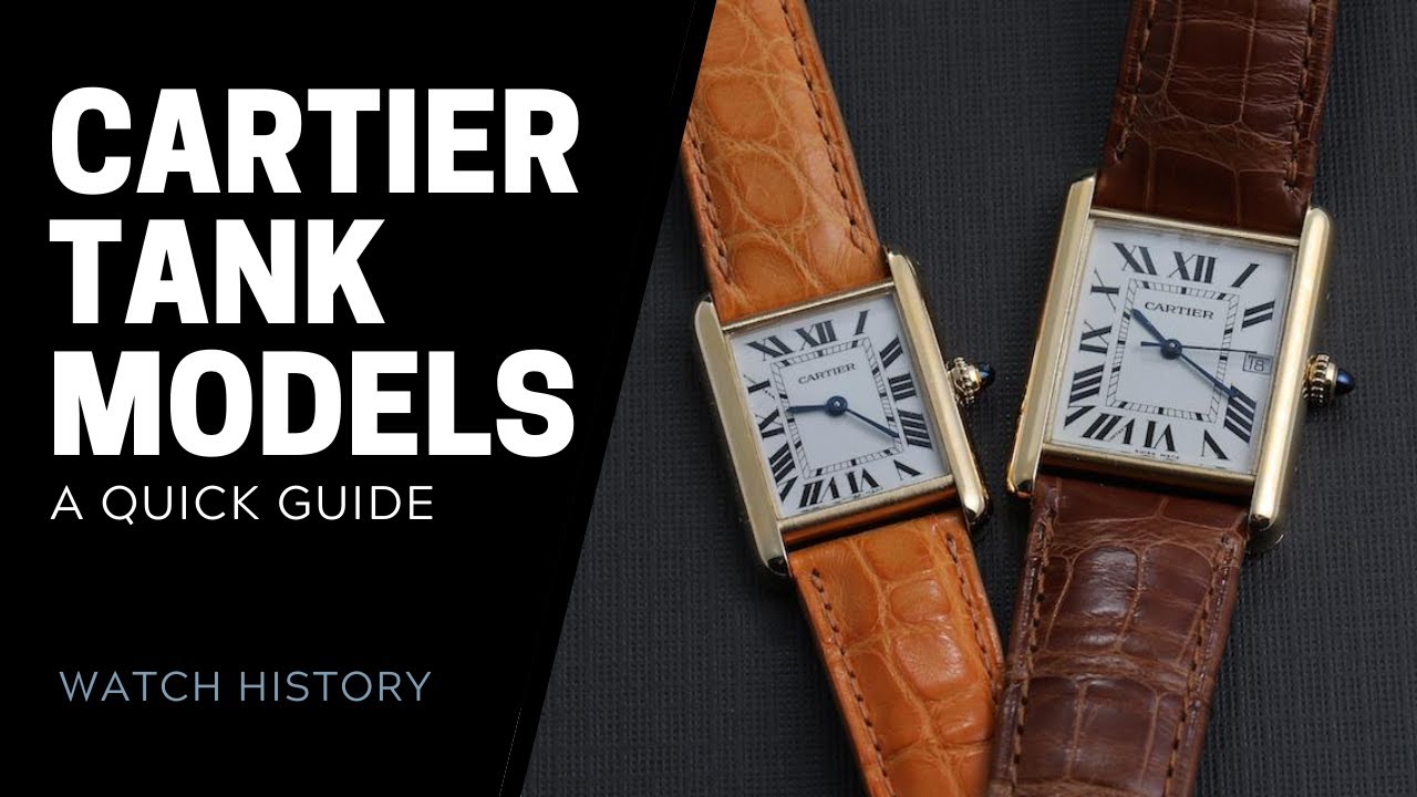cartier tank reference guide